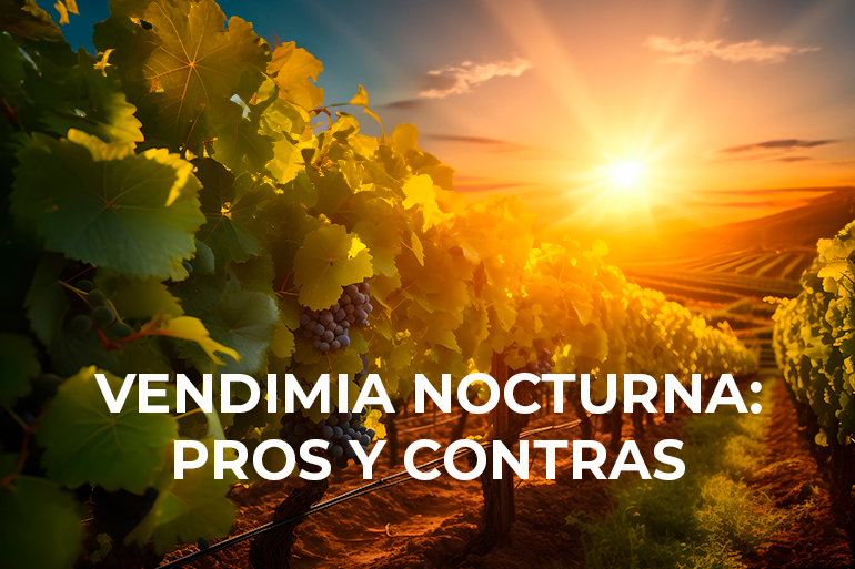 Descubre en qué consiste la vendimia nocturna