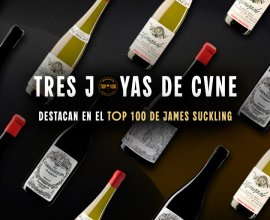 Descubre los tres vinos de CVNE situados entre los grandes de España por James Suckling