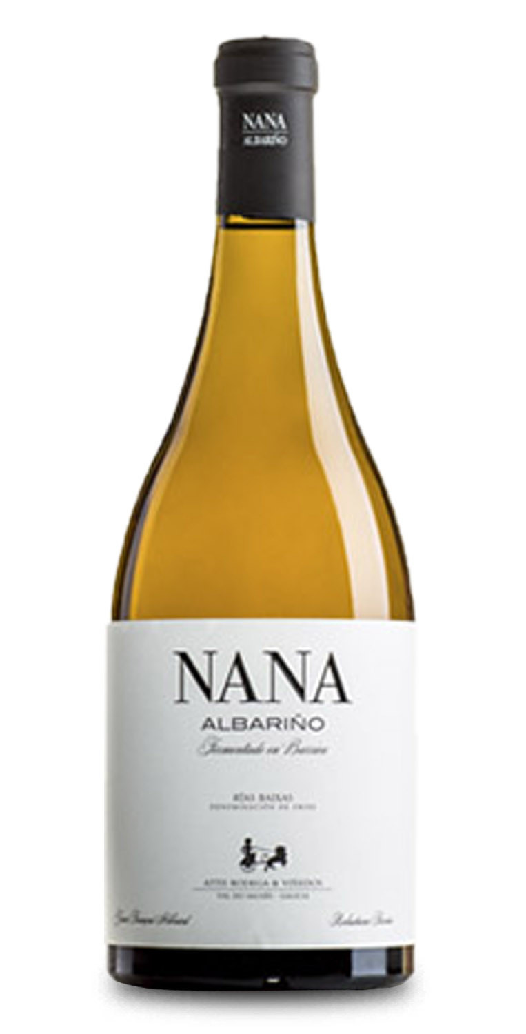 Botella del vino Nana Albariño 2018