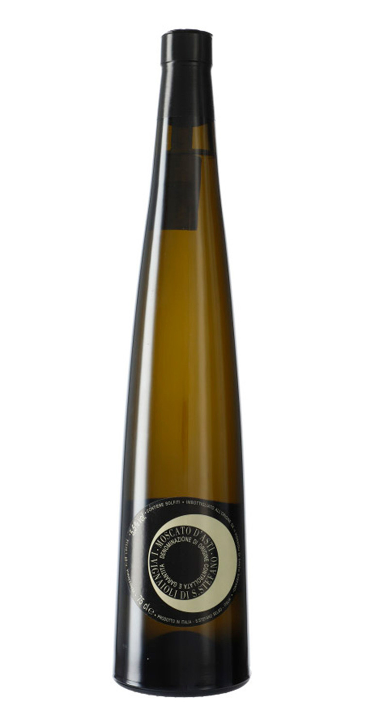 Botella del vino blanco dulce Ceretto Moscato d´Asti 2021