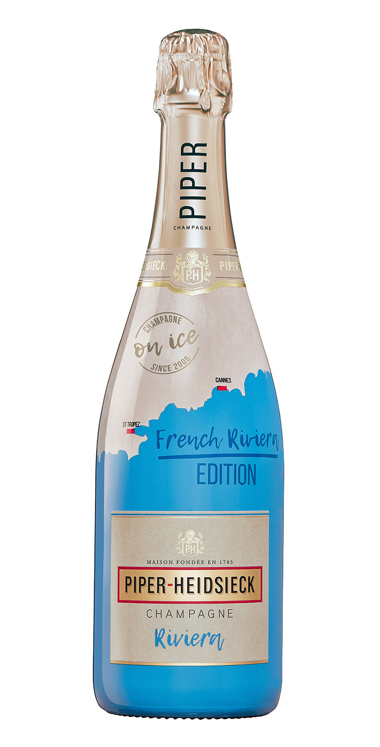 Botella de Champagne Piper-Heidsieck Riviera