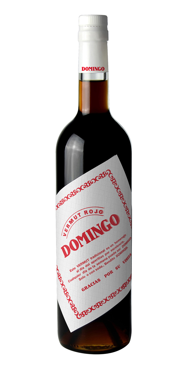 Botella de Vermut Rojo Domingo