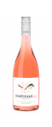 Botella del vino sin alcohol Disfrutand0,0 Rosado