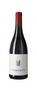 Botella del vino tinto Franchetti 2019