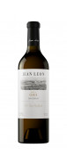 Botella del vino blanco  Jean Leon Vinya Gigi Chardonnay 2019