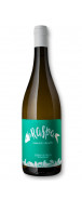 Botella del vino blanco La Raspa 2020
