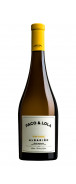 Botella del vino blanco Paco & Lola Vintage 2016
