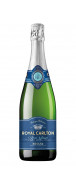 Botella del vino espumoso Royal Carlton Brut Nature