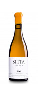 Botella del vino naranja Sitta Doliola Albariño 2017