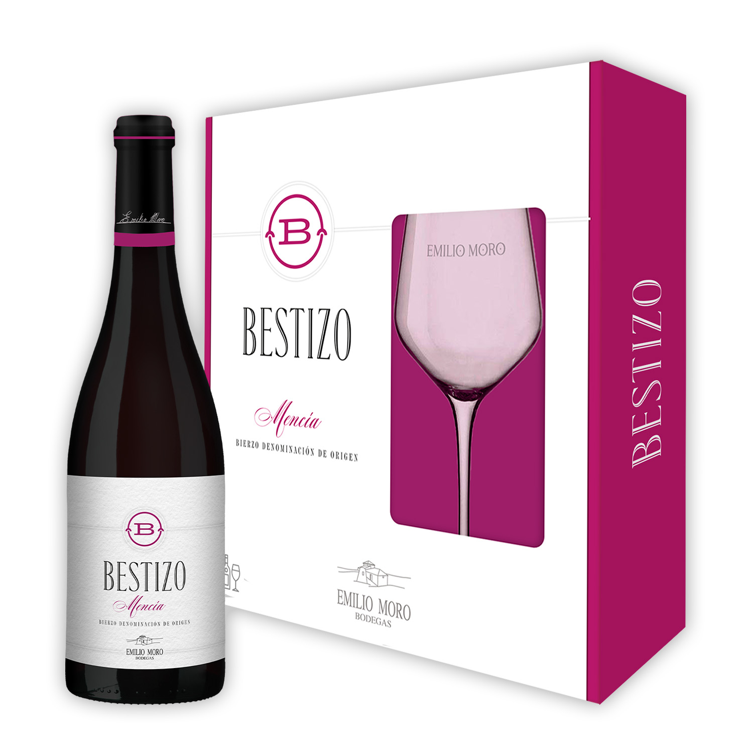 Estuche Bestizo + copa de vino