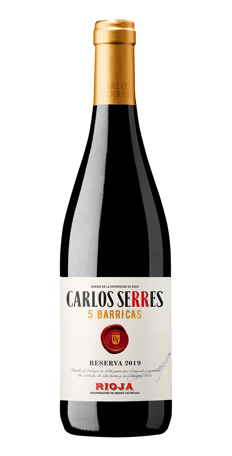 Carlos Serres 5 Barricas Reserva 2019